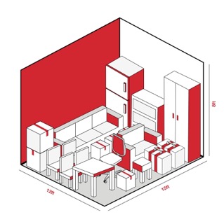 175 sq ft Room storage unit